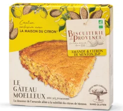 Gebäck * Biscuiterie de Provence Bio-Mandelkuchen mit Zitrone