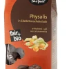 Pralinen * WeltPartner Bio-Physalis in Edelbitterschokolade
