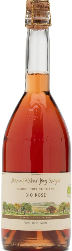 Sekt|Weine * Manufaktur Jörg Geiger Bio-Rosé alkoholfrei