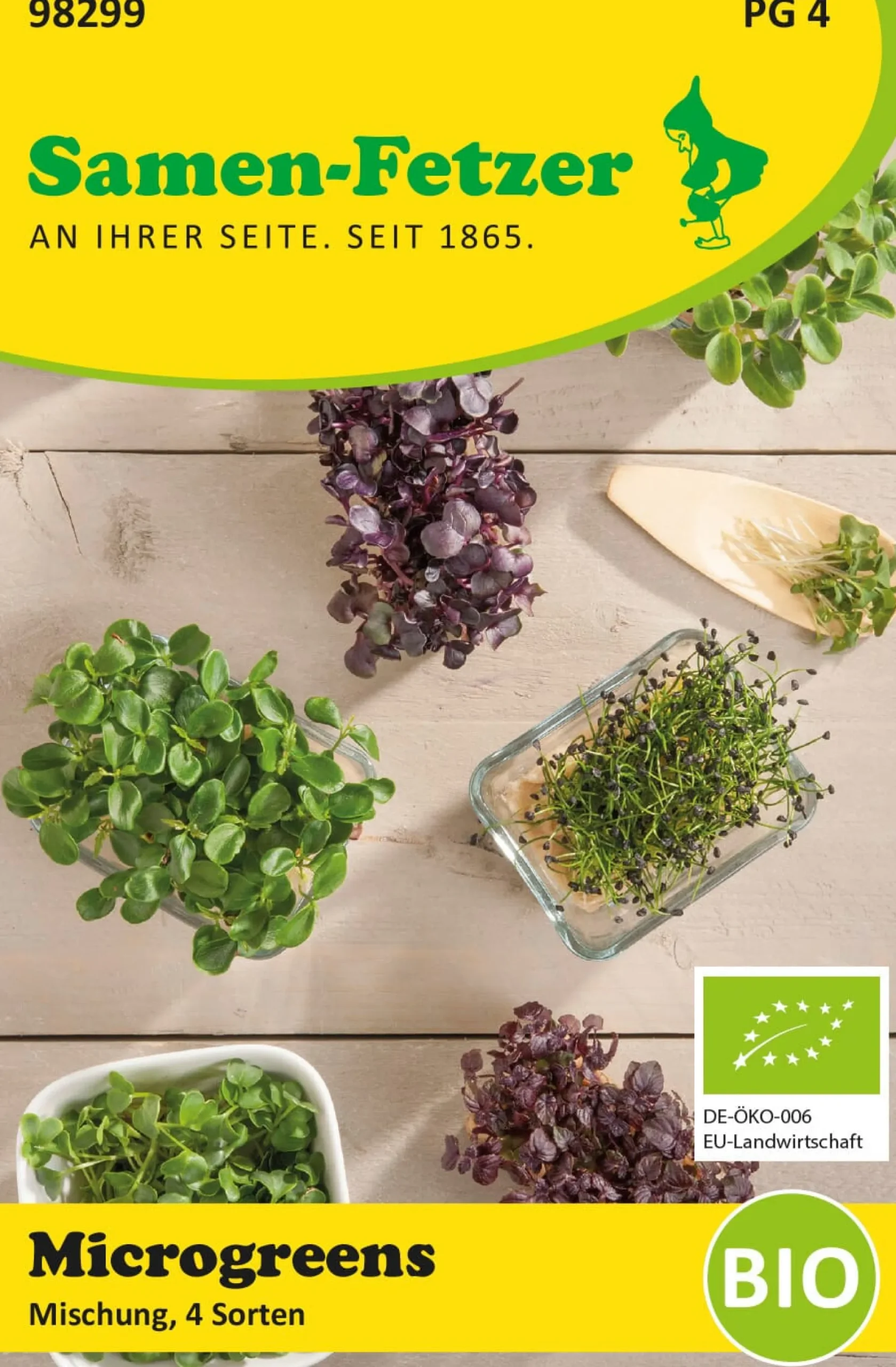 Gemüsesamen|Gemüsepflanzen * Samen-Fetzer Bio-Saatgut Microgreens