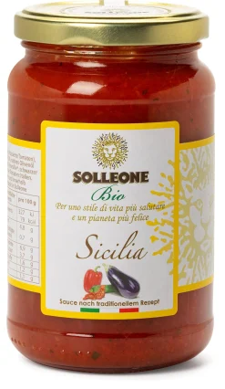 Saucen & Dressings * Solleone Bio Bio-Tomatensauce Siciliana