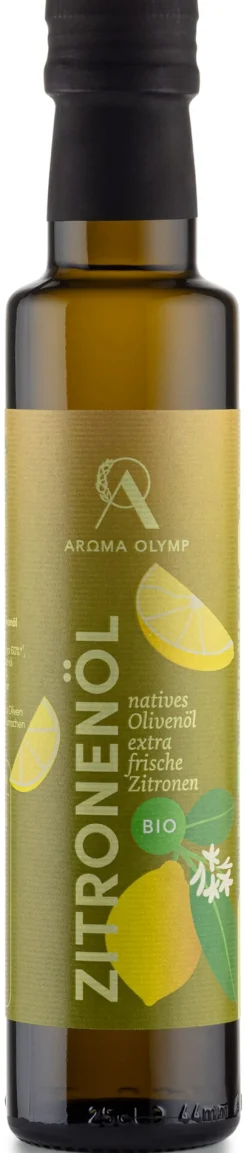 Speiseöle|Olivenöle * Aroma Olymp Bio-Zitronen-Olivenöl