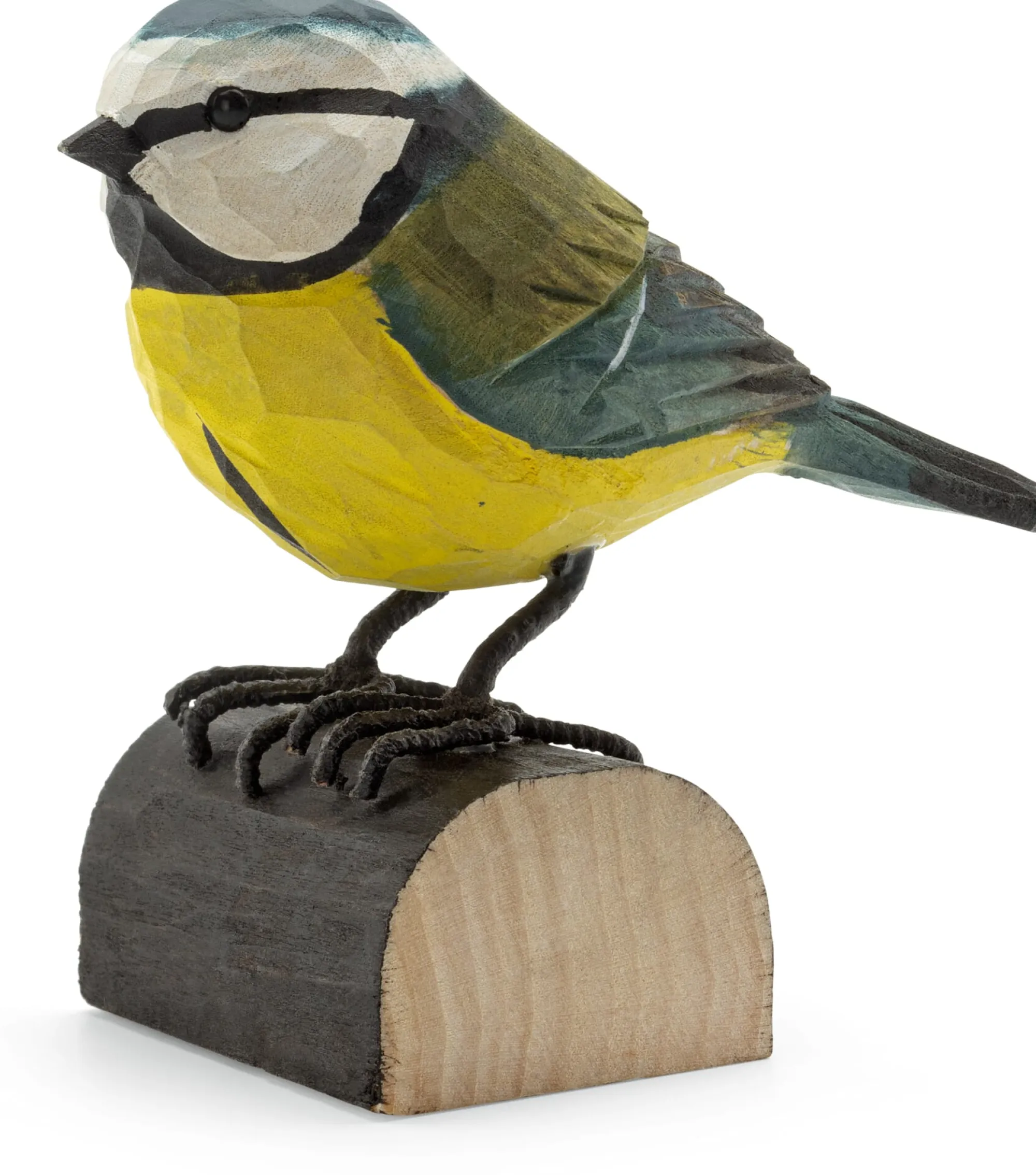 Gartendekoration * Wildlife Garden Blaumeise Lindenholz handgeschnitzt