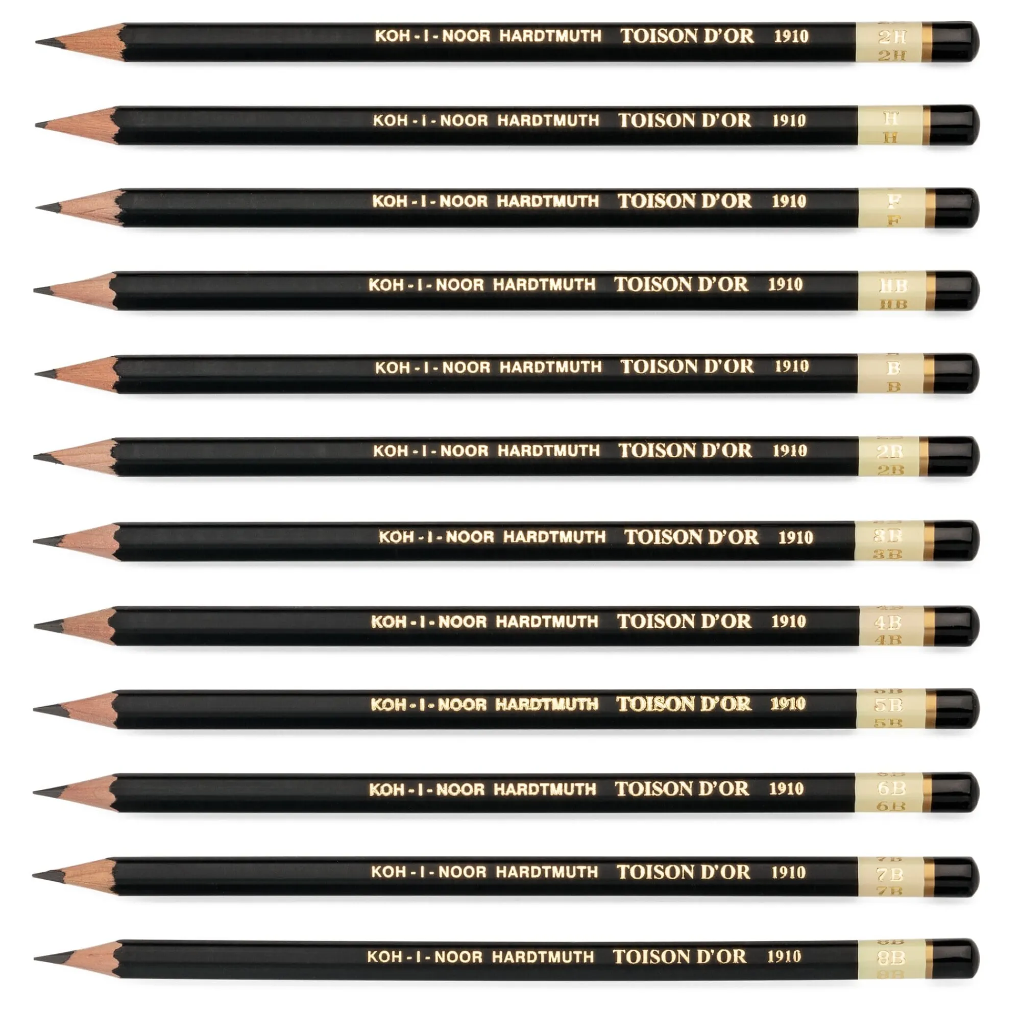 Bleistifte * Koh-I-Noor Bleistifte Toison d’Or sortiert, 8B–2H