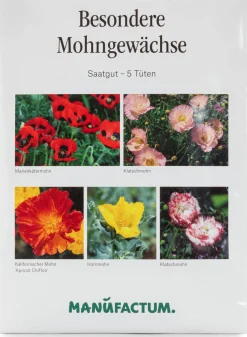 Blumensamen * Manufactum Blumensamen Besondere Mohngewächse