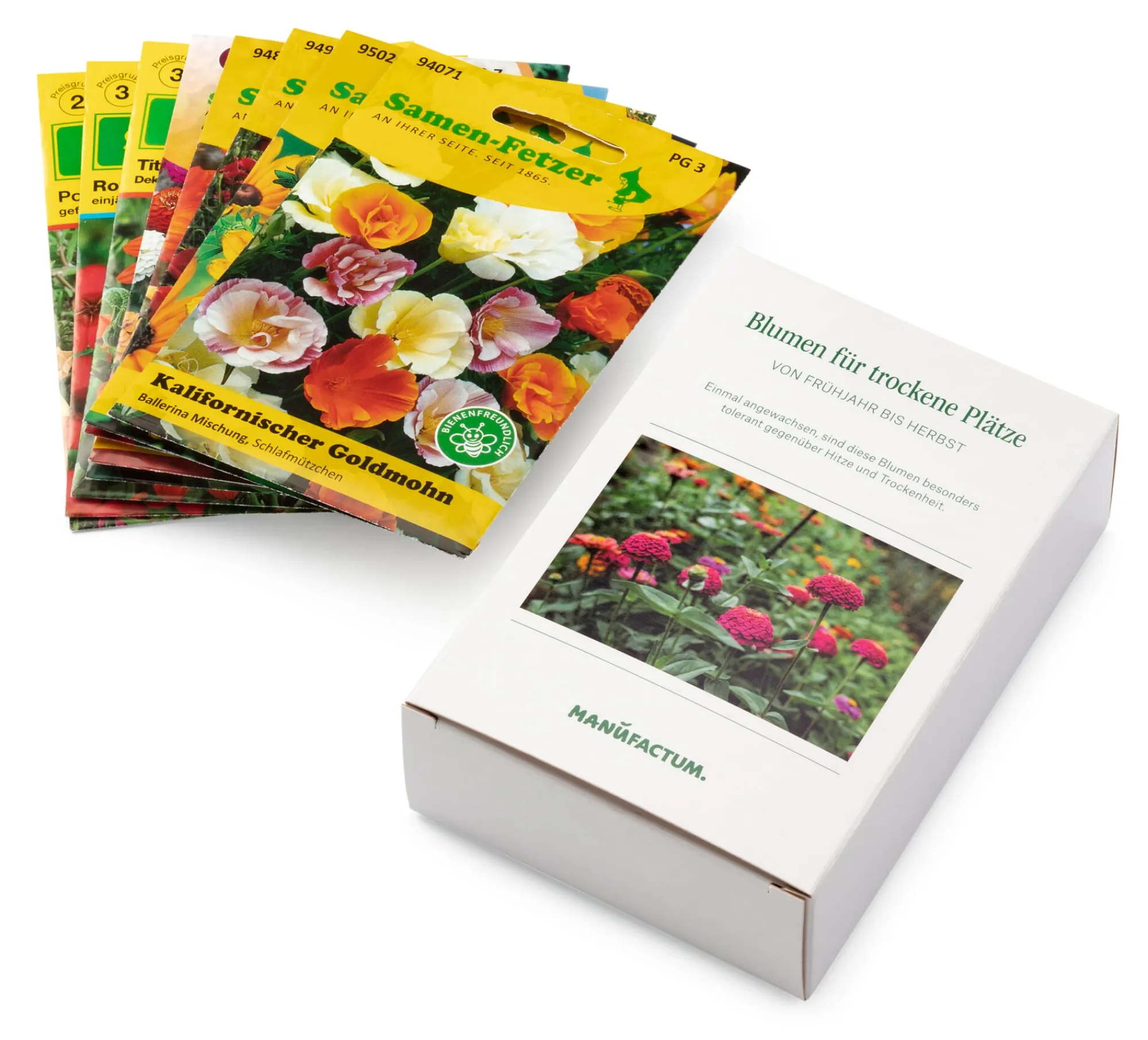 Gartenfackeln|Gartenbeleuchtung * Manufactum Blumensamen für trockene heiße Plätze