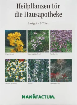 Blumensamen|Gemüsesamen * Manufactum Blumensamen Heilpflanzen für die Hausapotheke