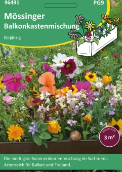 Blumensamen * Samen-Fetzer Blumensamen Mössinger Balkonkastenmischung