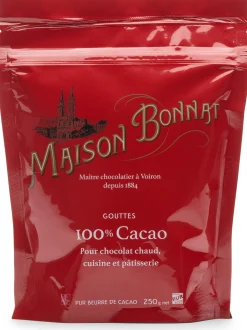 Backzutaten|Schokolade * Bonnat Schokotropfen 100% Kakao