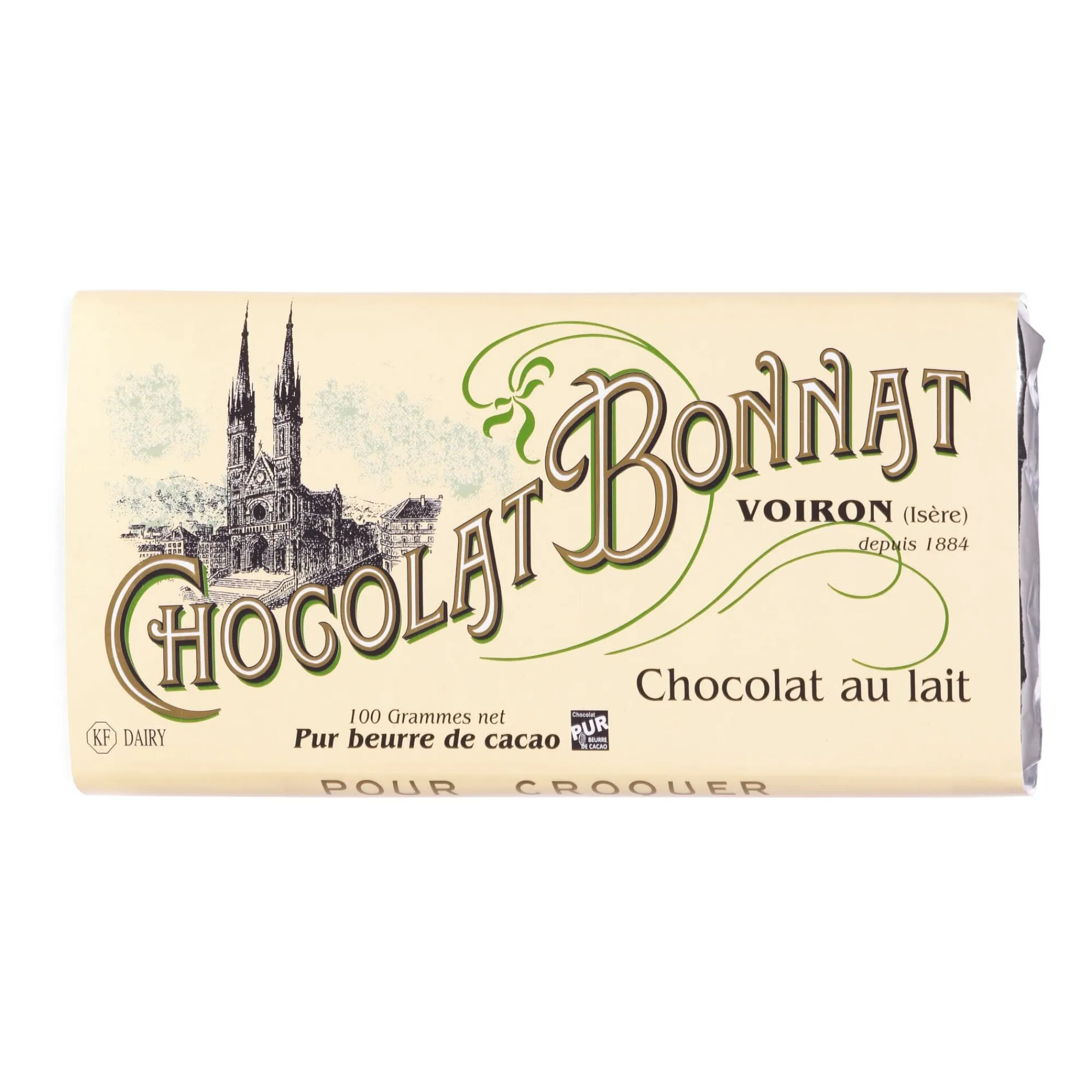 Schokolade * Bonnat Vollmilchschokolade