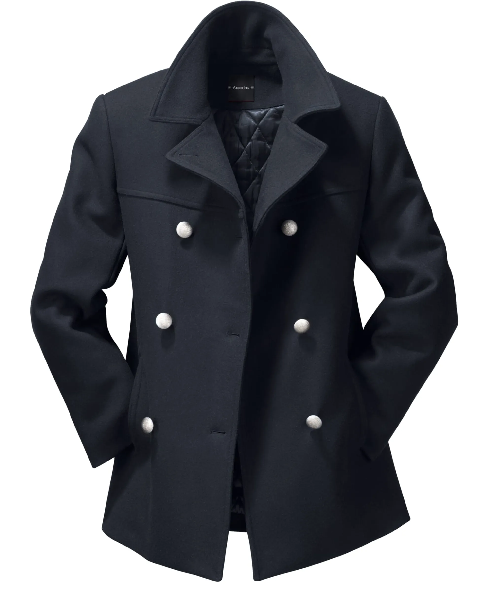 Mäntel|Jacken * Armor lux Bretonische Kaban-Jacke Damen Marine