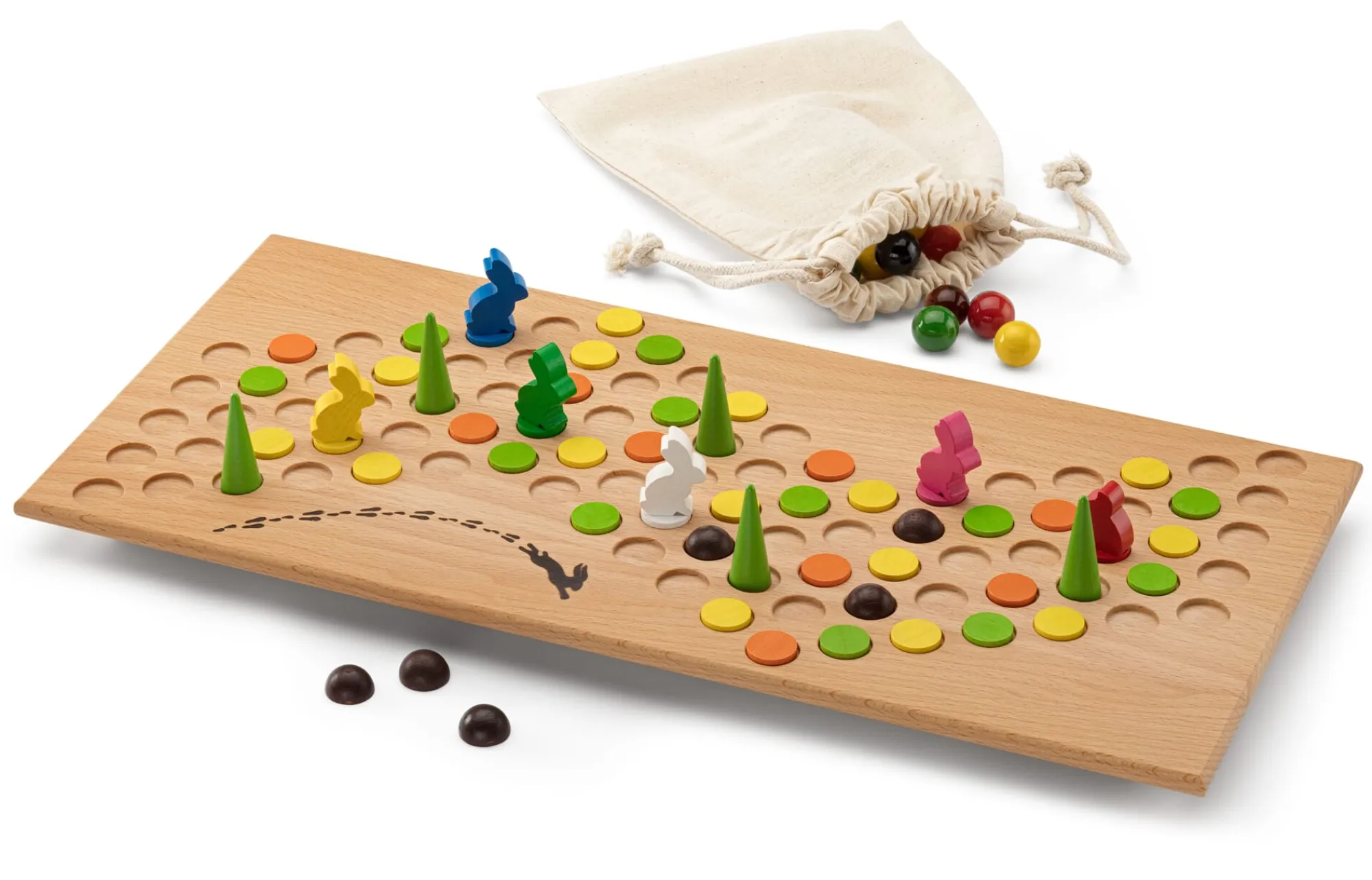 Holzspielzeug|Gesellschaftsspiele * Clemens Gerhards Brettspiel Hakenschlagen