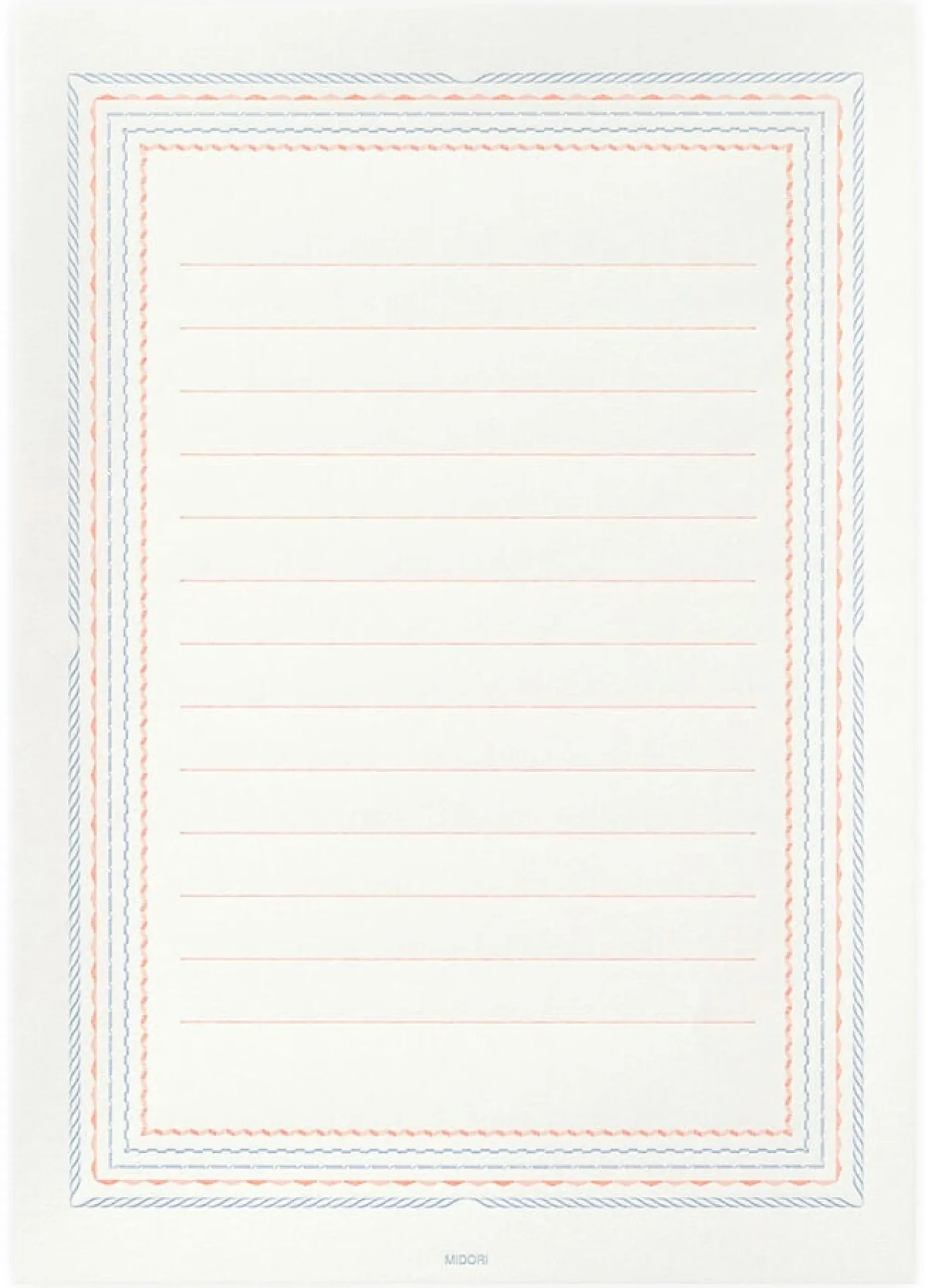 Briefpapier|Papeterie * Midori Briefpapier Letterpress