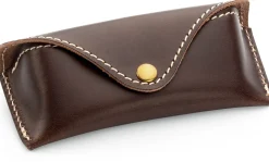 Brillenetuis|Etuis & Federtaschen * Jean Dessel Brillenetui Rindleder, dunkelbraun