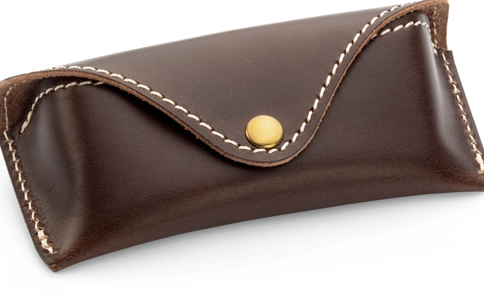 Brillenetuis|Etuis & Federtaschen * Jean Dessel Brillenetui Rindleder, dunkelbraun