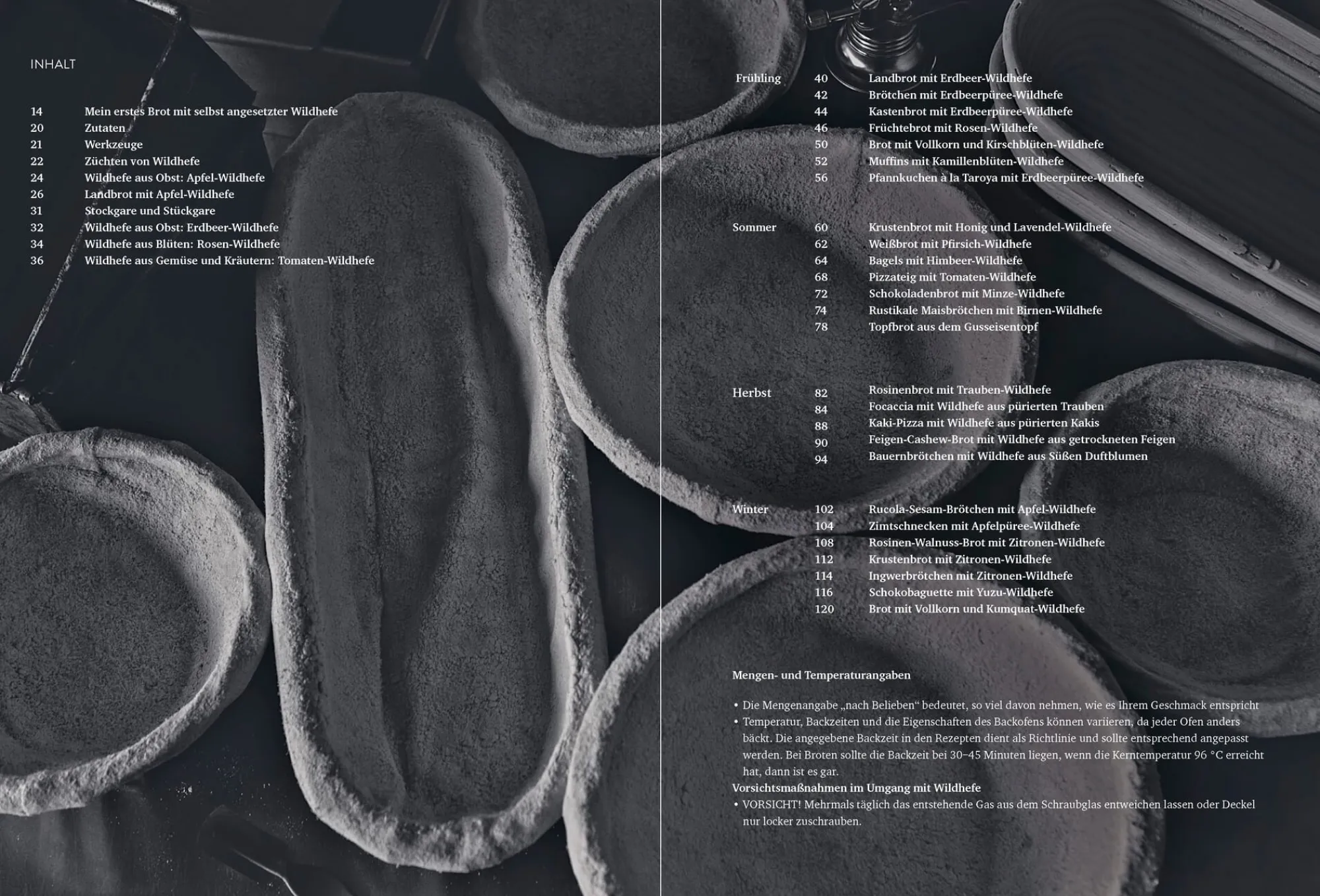 Kochen & Backen * Ulmer Verlag Brot backen mit wilden Hefen