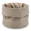 Brotkästen & -Beutel * Manufactum Brotbeutelkorb Leinen