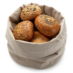 Brotkästen & -Beutel * Manufactum Brotbeutelkorb Leinen
