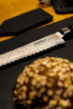 Messer Kohlenstoffstahl|Rostfreie Messer * Brotmesser Endeavour