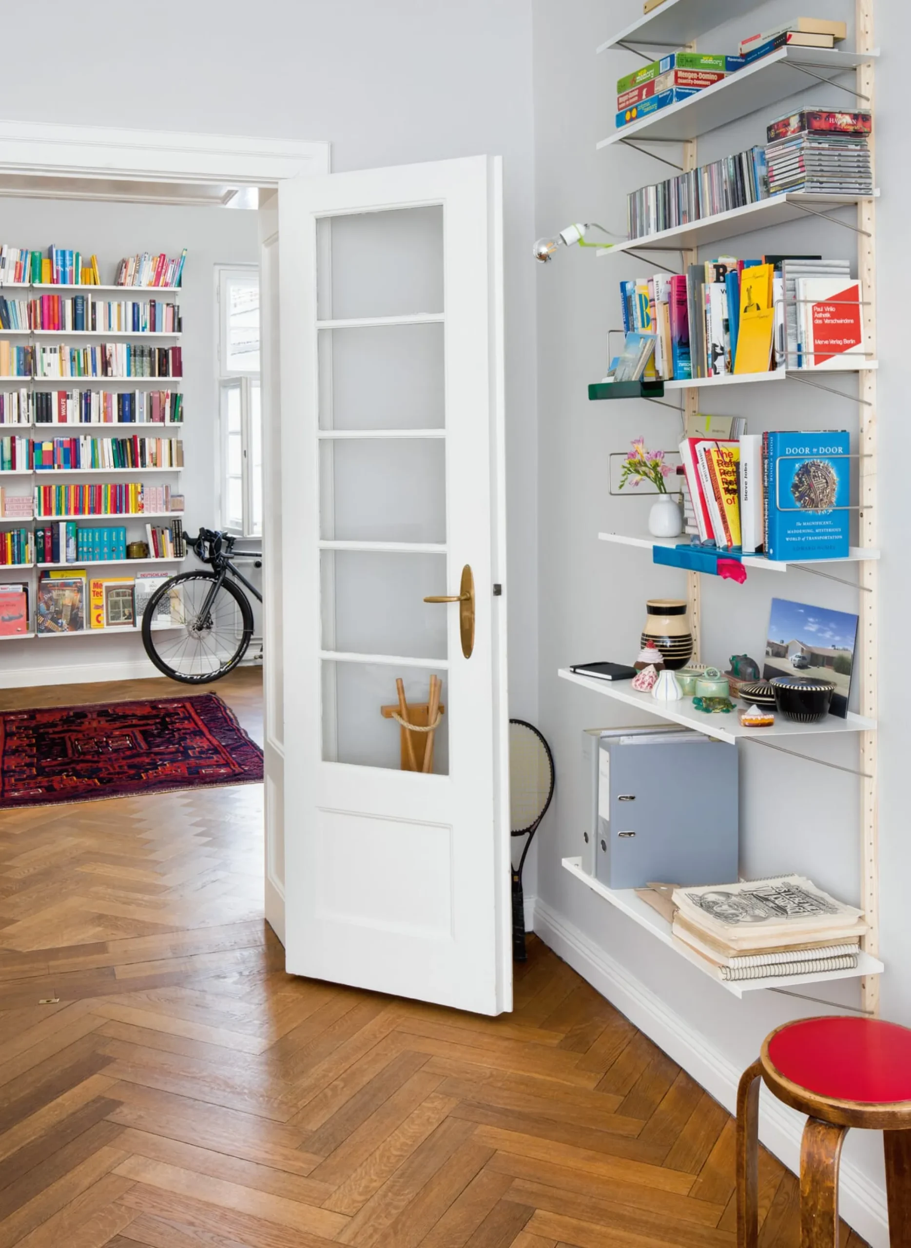 Bibliothek & Lesen * MAGAZIN Buchstütze zu Wandregal RM3