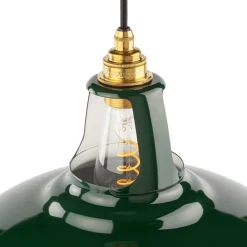 Pendelleuchten * Coolicon Lighting Coolicon Pendelleuchte Emaille Grün