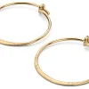 Schmuck * fejn jewelry Creole Satin-Flat