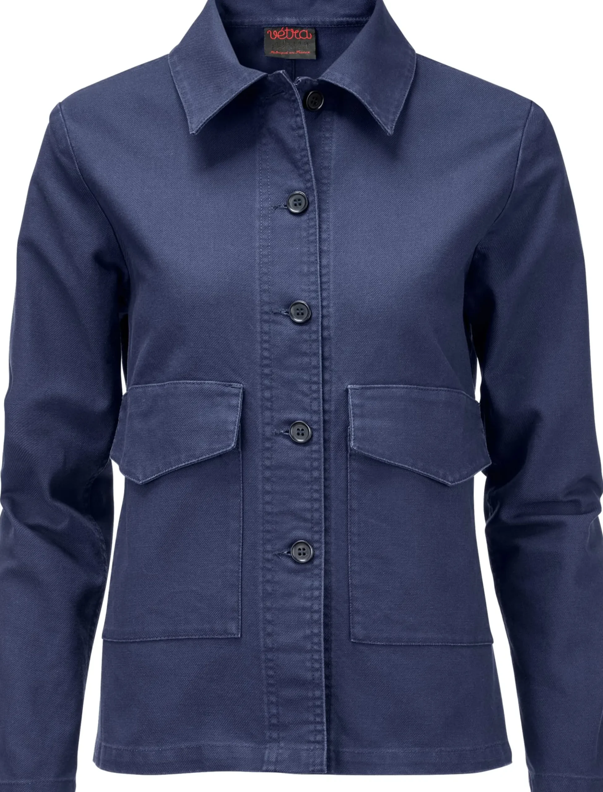 Jacken * Vetra Damen-Baumwolljacke Dunkelblau