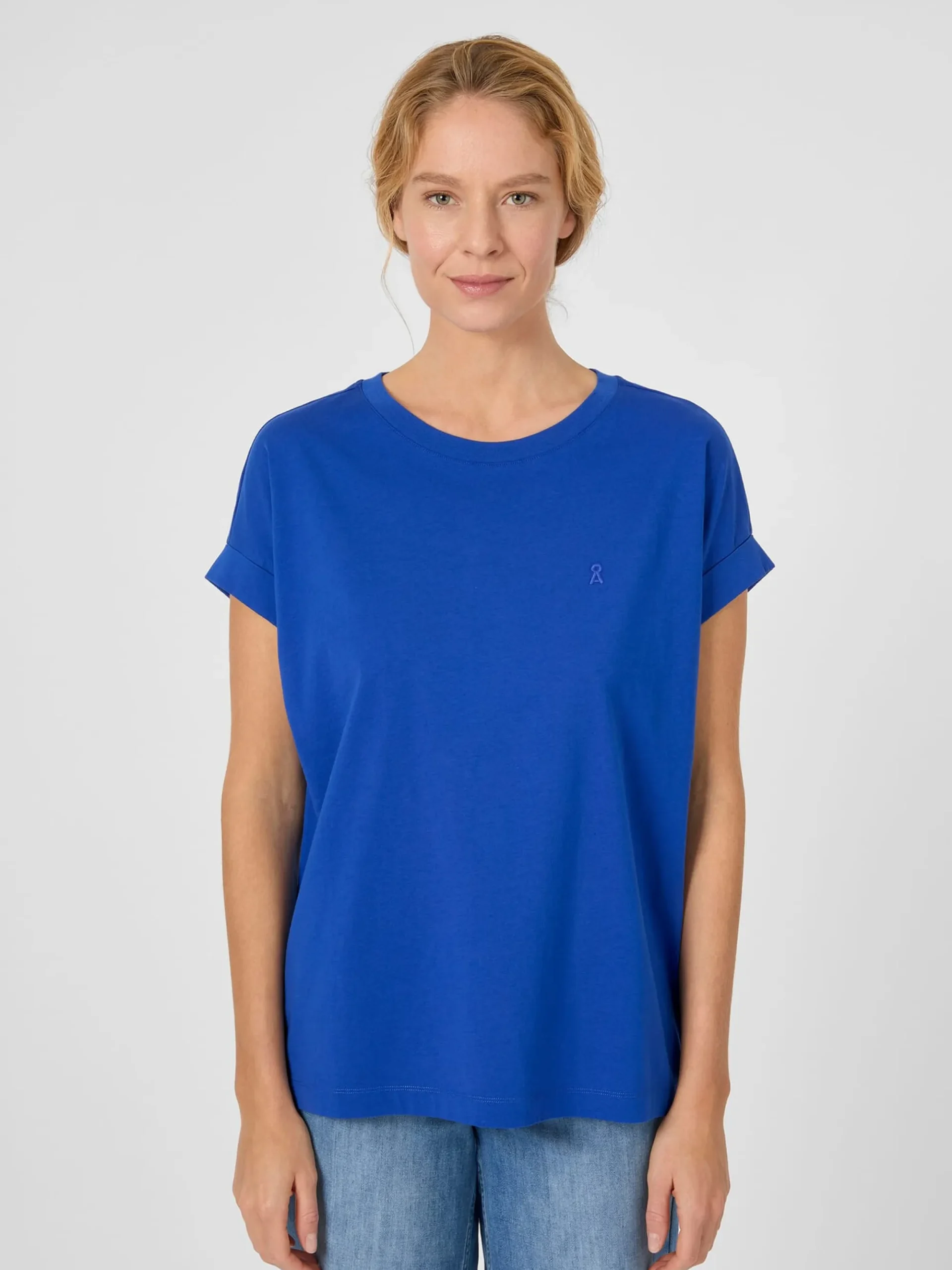Shirts & Tops * Armedangels Daen-Bauwohirt Blau