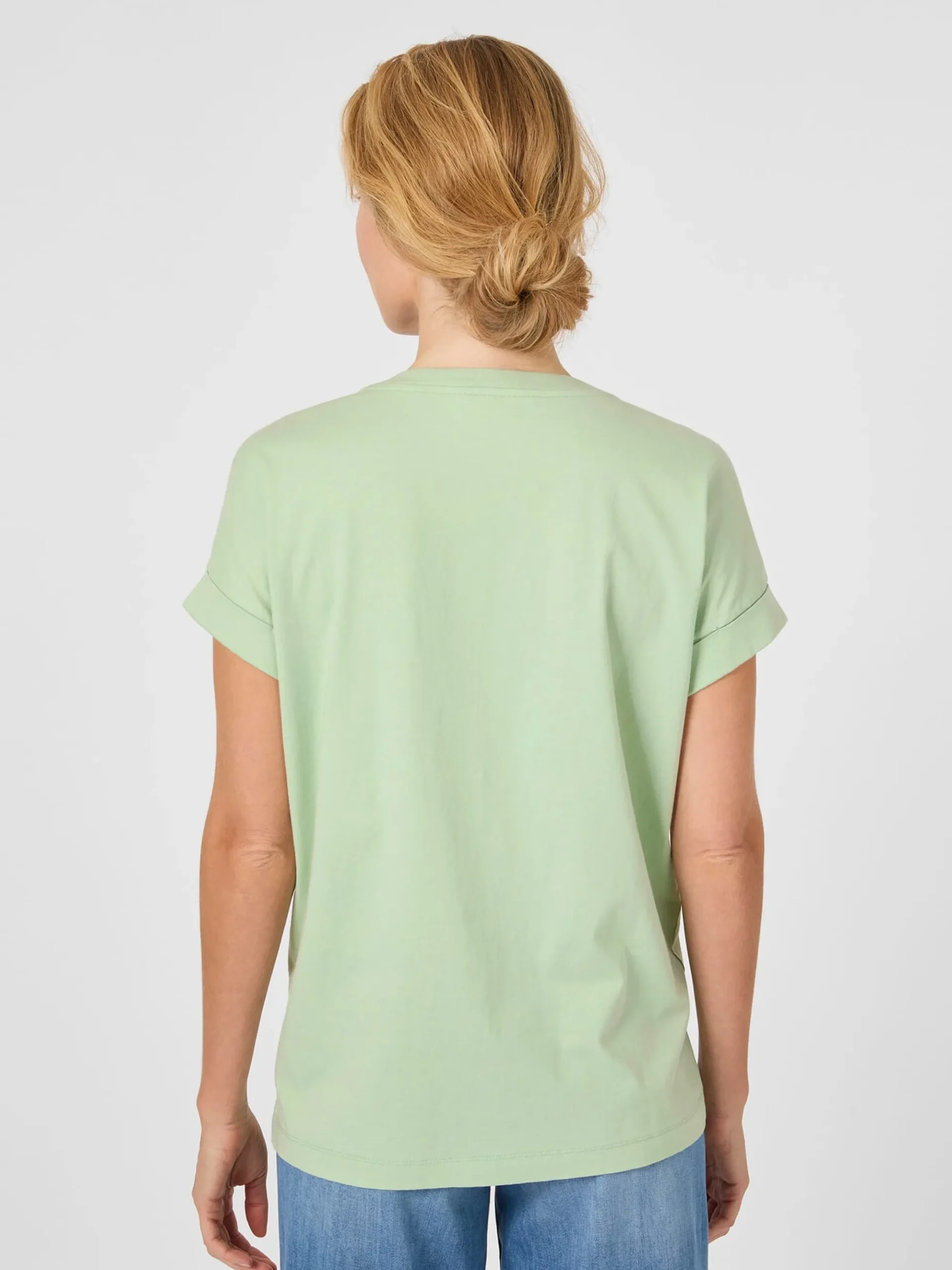 Shirts & Tops * Armedangels Daen-Bauwohirt Hellgrün