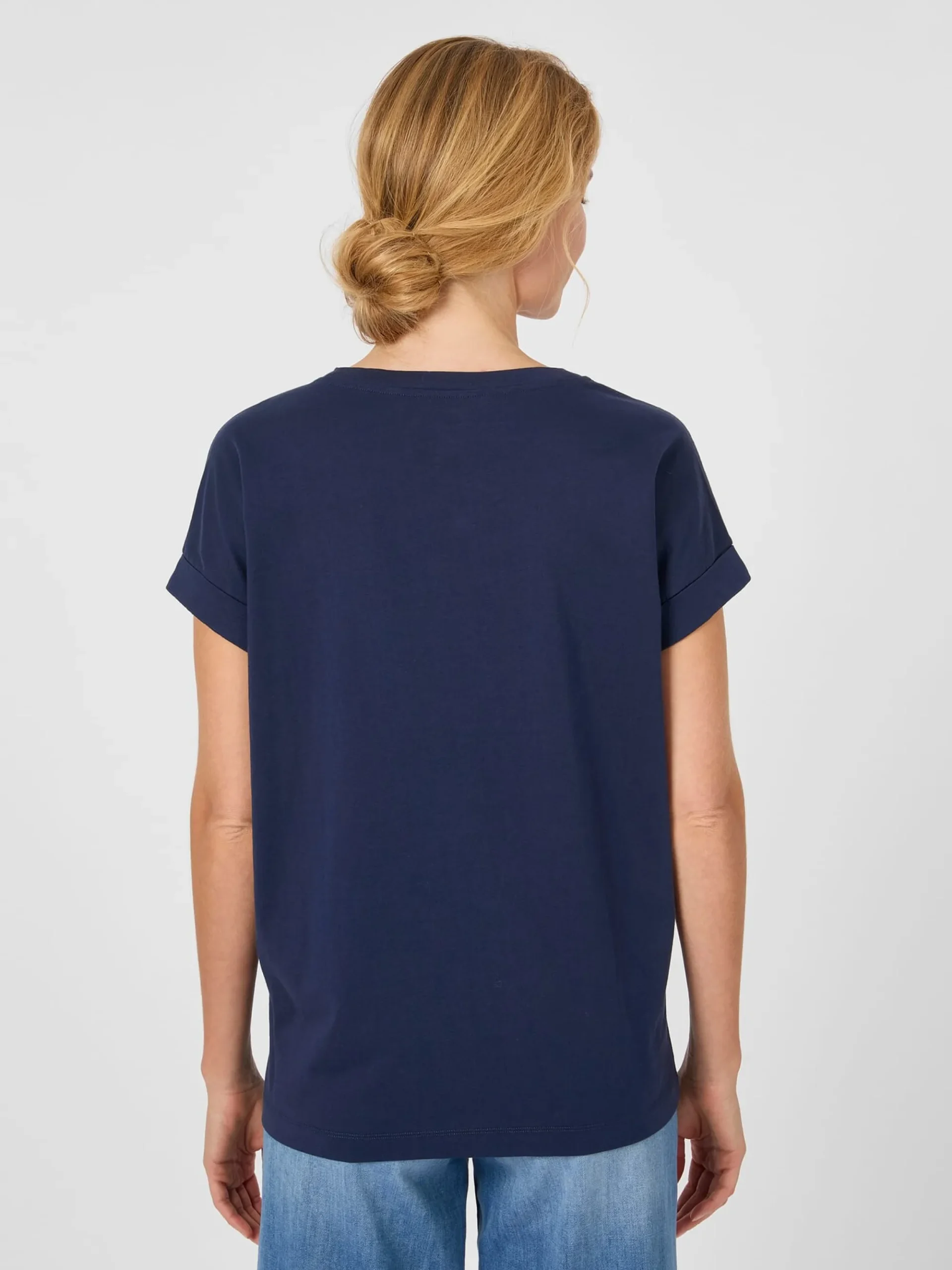 Shirts & Tops * Armedangels Daen-Bauwohirt Navy