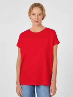 Shirts & Tops * Armedangels Daen-Bauwohirt Rot