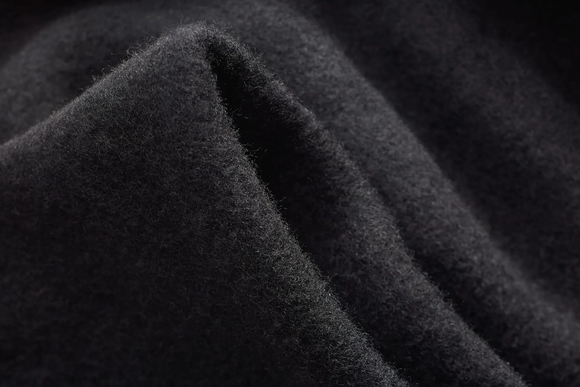 Mützen * Diefenthal 1905 Damen-Beanie Schurwolle Schwarz