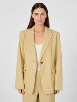 Blazer & Westen * LANIUS Damenblazer Leinenmix