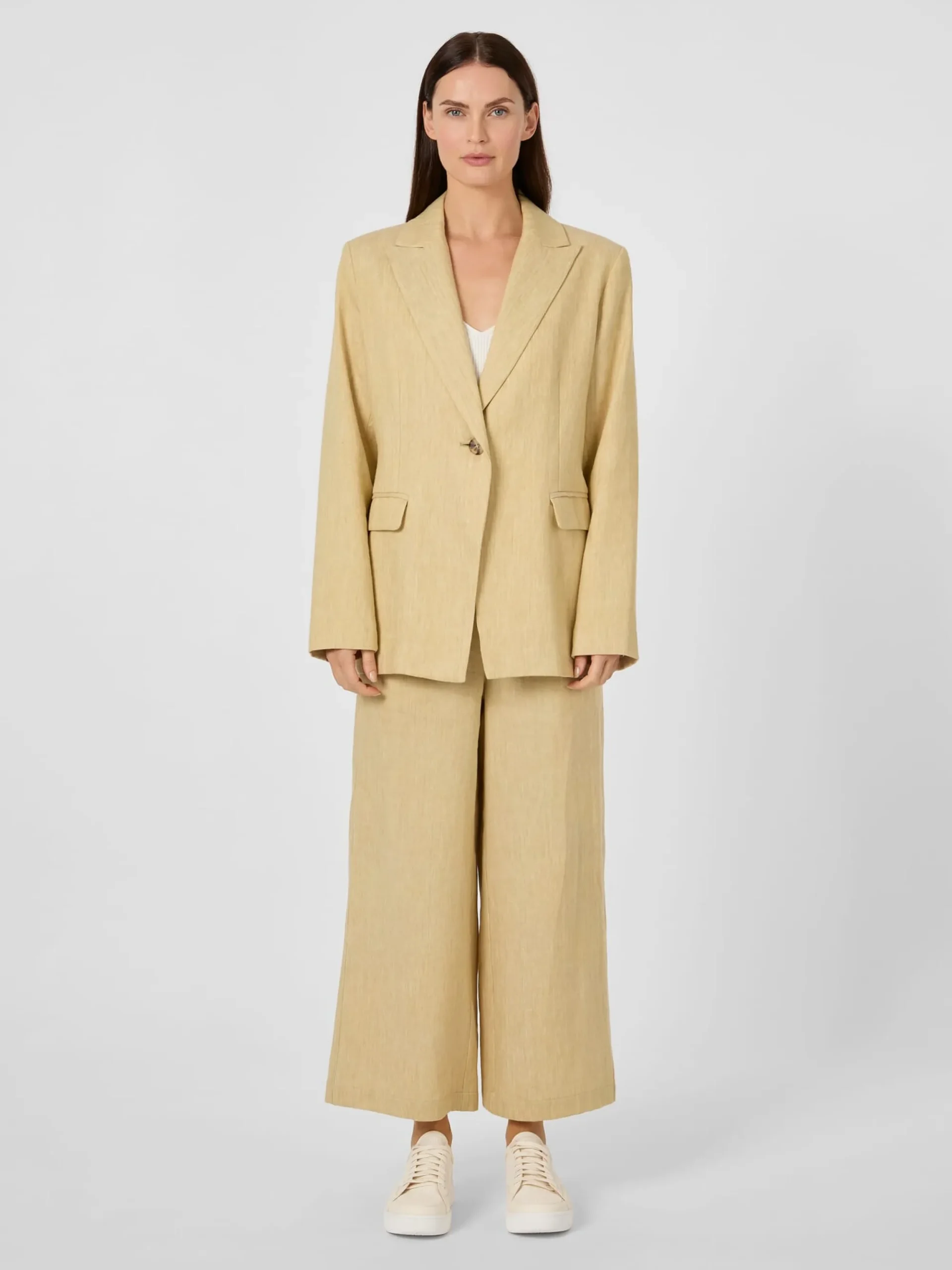 Blazer & Westen * LANIUS Damenblazer Leinenmix