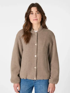 Jacken * LangerChen Damenbouon Taupe