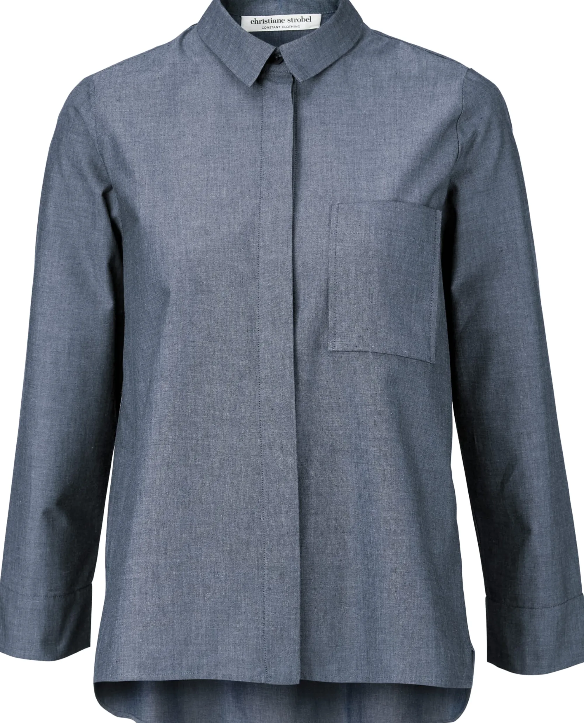 Blusen * Christiane Strobel Daenbue Chabray Mittelblau