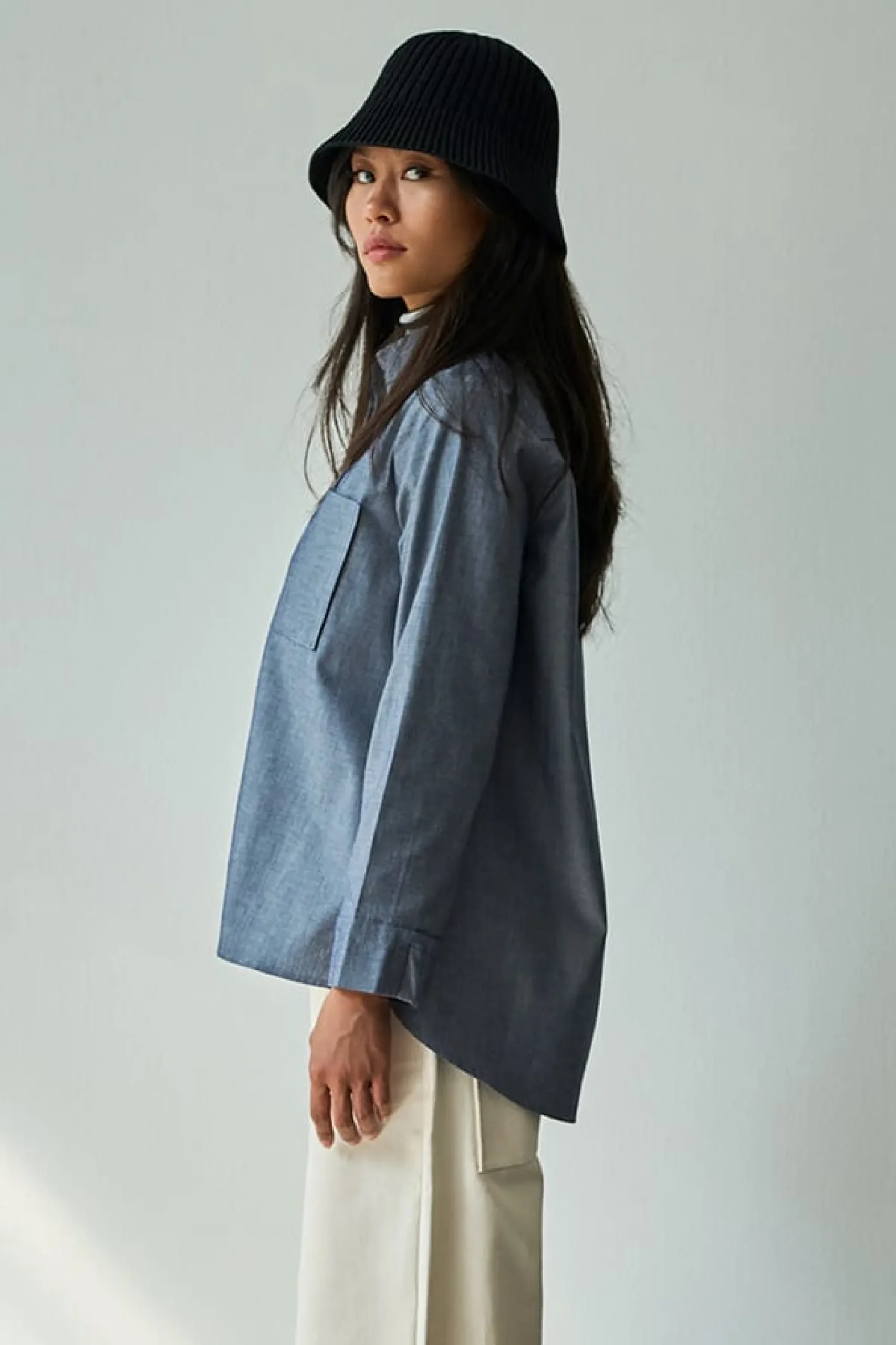 Blusen * Christiane Strobel Daenbue Chabray Mittelblau