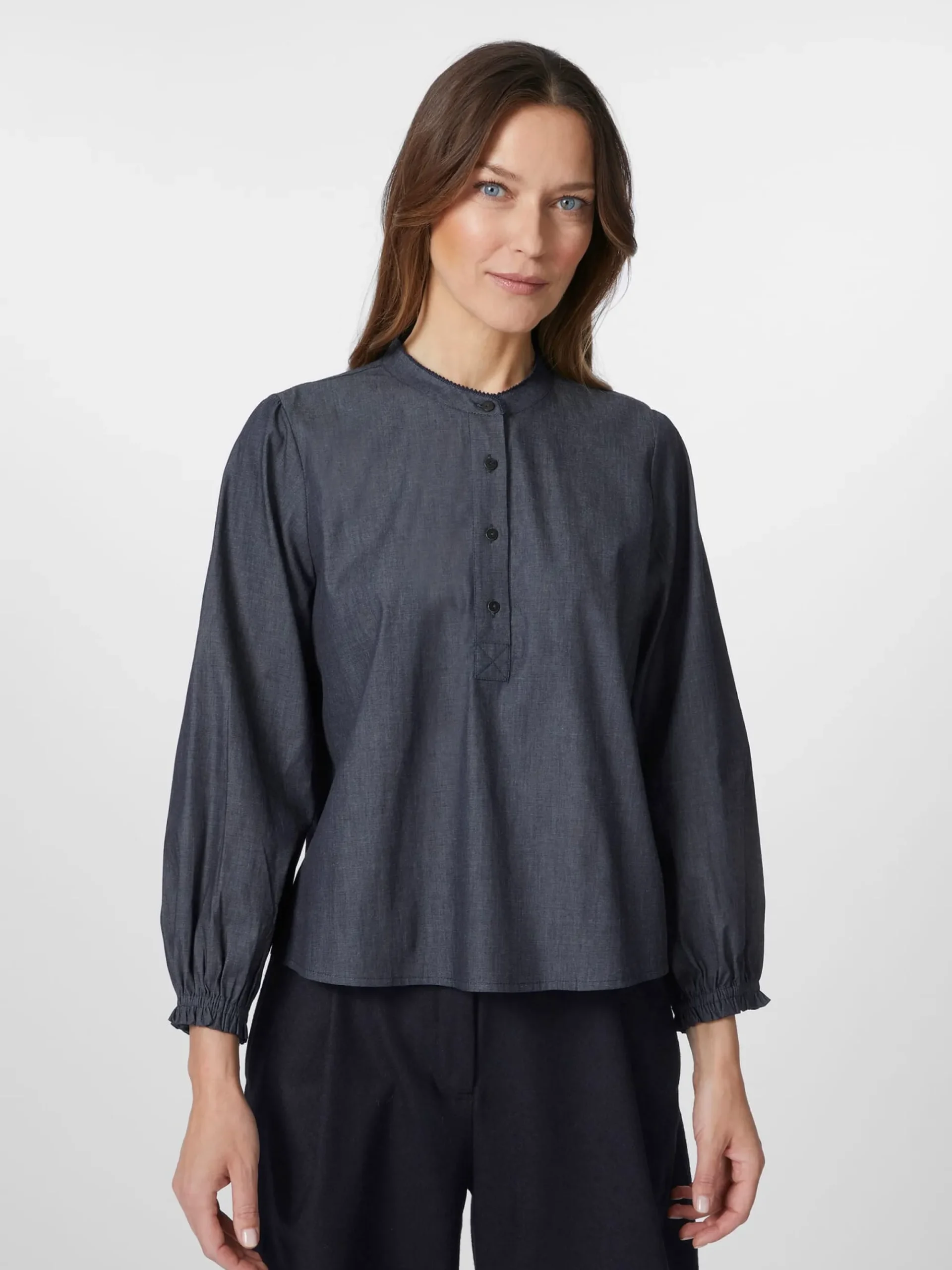Blusen * Christiane Strobel Daenbuse Chabray Blau