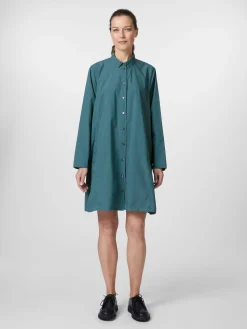 Kleider|Blusen * Oska Damen-Blusenkleid Petrol