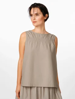 Blusen * CARE BY ME Daen-Buentop Sand