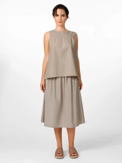 Blusen * CARE BY ME Daen-Buentop Sand