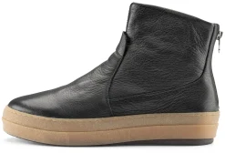 Stiefel * Werner Schuhe Damenboot Lodenfutter Schwarz