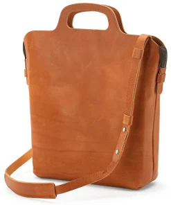 Umhänge- & Handtaschen|Handtaschen * Harold’s Lederwaren Damen-Bottlebag Cognac