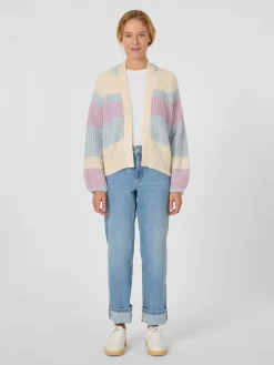 Strickjacken * LANIUS Damen-Cardigan Streifen