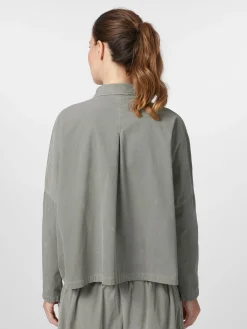 Blusen * Oska Damen-Cordbluse Hellgrün