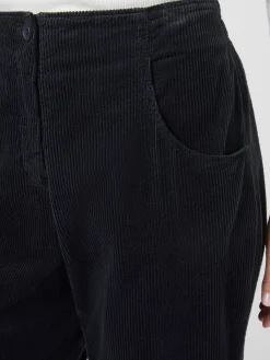 Hosen * Oska Damen-Cordhose Dunkelblau