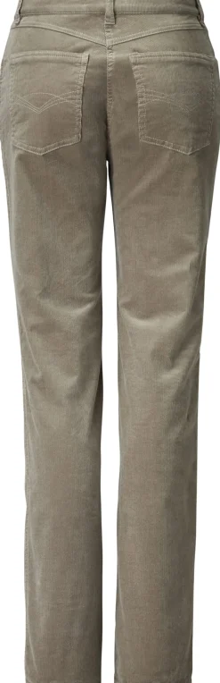 Hosen * Manufactum Damen-Cordhose schmales Bein Mittelgrau