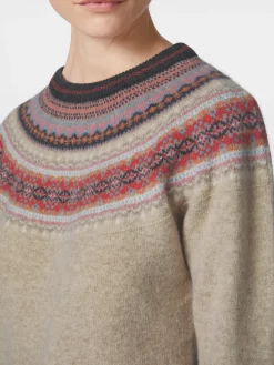 Pullover * Eribé Daen-Cropped-Pullover Natur