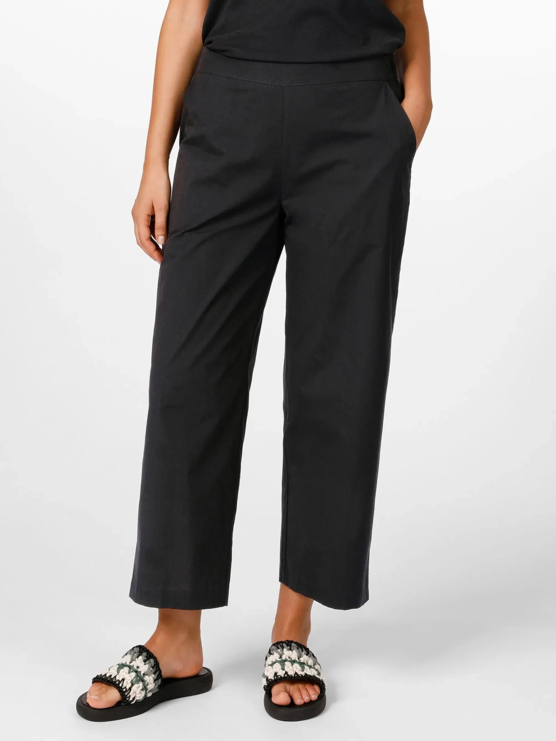 Hosen * LANIUS Damen-Culotte Schwarz
