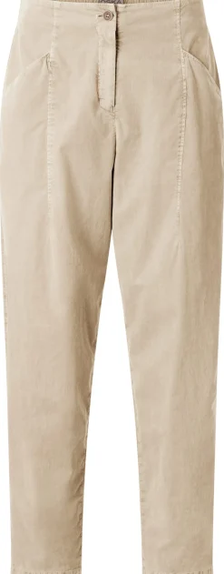 Hosen * Oska Damen-Feincordhose Naturweiß